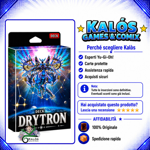 Yugioh mazzo deck drytron - mazzo,