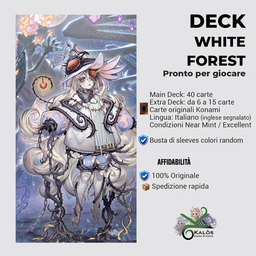 Yugioh mazzo deck foresta - yugioh!,