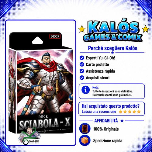 Yugioh mazzo deck sciabola - deck, sciabola-x