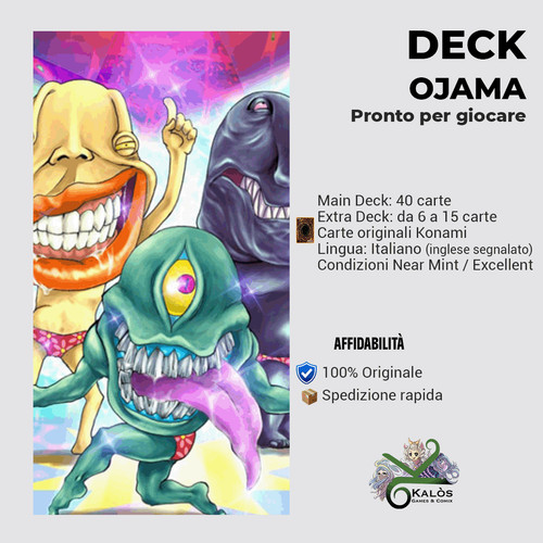 Yugioh mazzo deck - ojama, da
