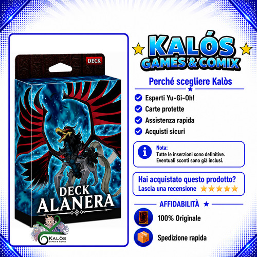 Yugioh mazzo deck alanera da - mazzo,