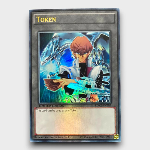 Gettone drago bianco - yu-gi-oh!,