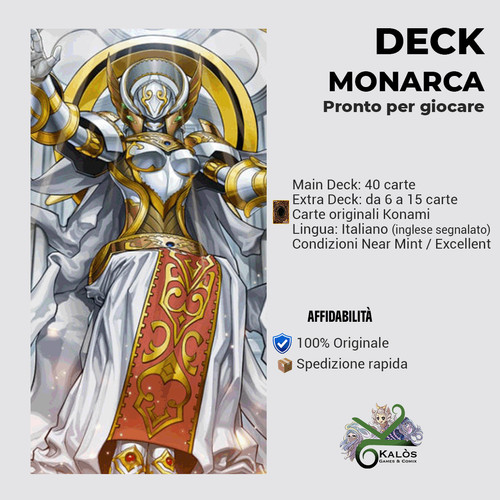 Yugioh mazzo deck monarca da - deck,