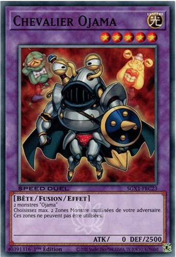 Deck ojama prêt - yu,