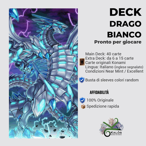 Yugioh mazzo deck drago - mazzo,