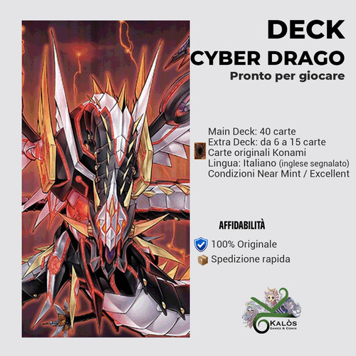 Yugioh mazzo deck cyber - yugioh!,