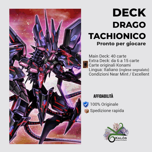 Yugioh mazzo deck drago - yugioh!,
