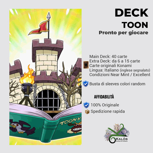 Yugioh mazzo deck toon - yugioh!,