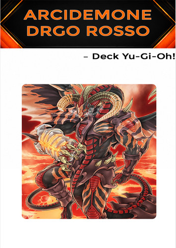 Yugioh mazzo deck arcidemone - mazzo,
