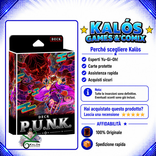 Yugioh mazzo deck k - deck, p.u.n.k.