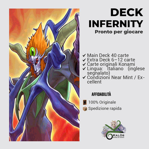 Yugioh mazzo deck demoneterno - yugioh!,