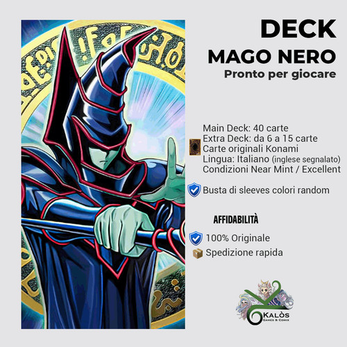 Yugioh mazzo deck - deck, mago