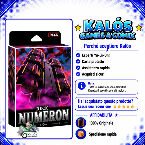 Yugioh mazzo deck - numeron,