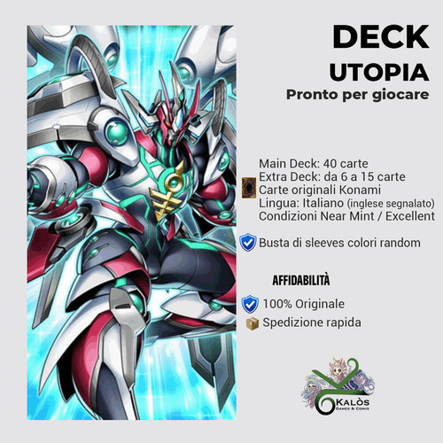 Yugioh mazzo deck utopia da - yugioh!,