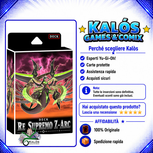 Yugioh mazzo deck - re, supremo