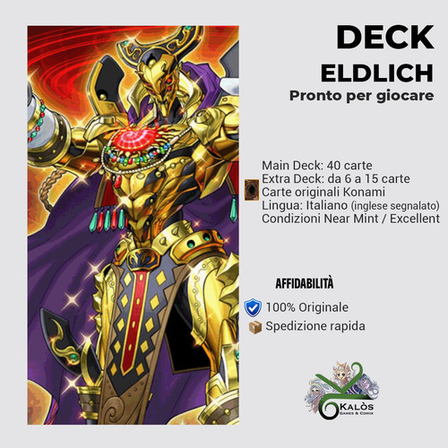 Yugioh mazzo deck - eldlich,