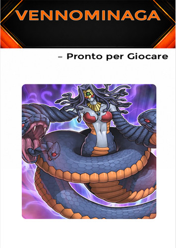 Yugioh mazzo deck vennominaga - mazzo,