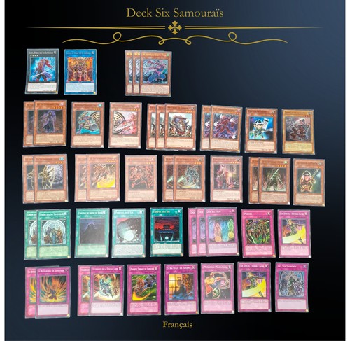 Deck six samouraïs - yu-gi-oh,