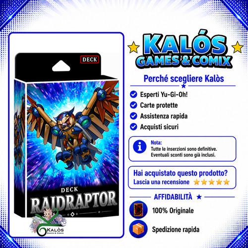 Yugioh mazzo deck raidraptor - yugioh!,