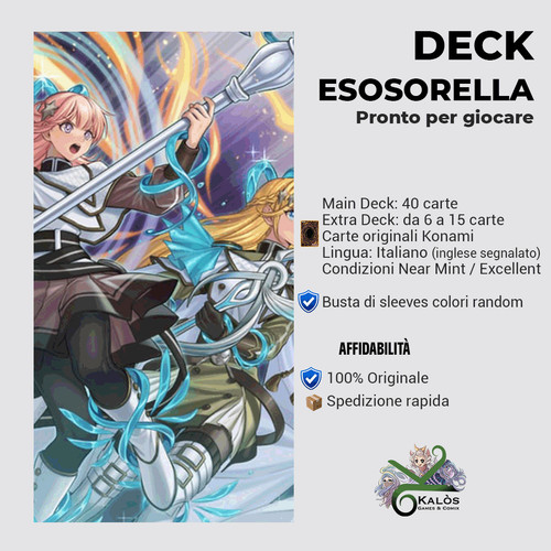 Yugioh mazzo deck esosorella - yugioh!,