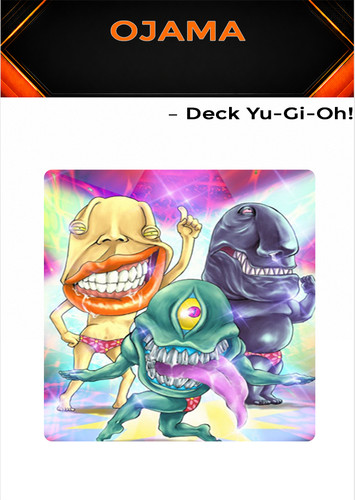 Yugioh mazzo deck ojama da - deck,