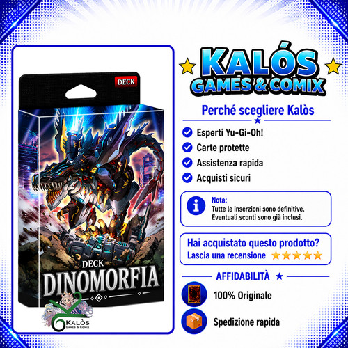 Yugioh mazzo deck dinomorfia - yugioh!,