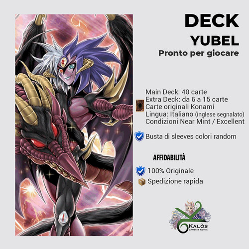 Yugioh mazzo deck yubel da - yugioh!,