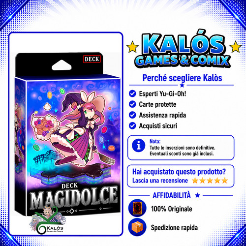 Yugioh mazzo deck magidolce - yugioh!,