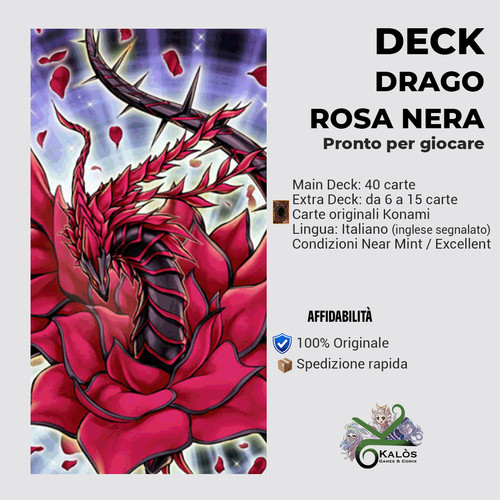 Yugioh mazzo deck drago - drago, rosa