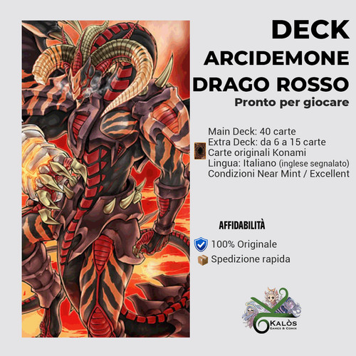 Yugioh mazzo deck arcidemone - mazzo,