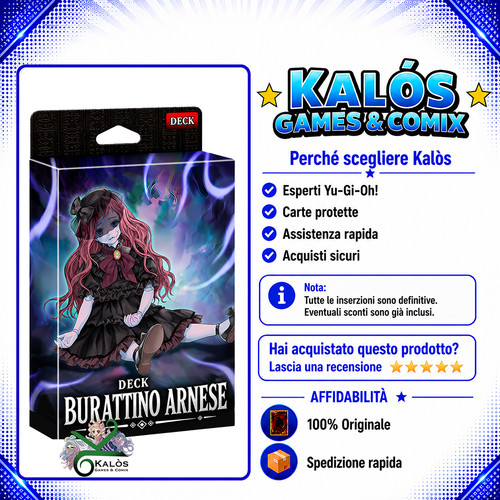 Yugioh mazzo deck burattino - deck,