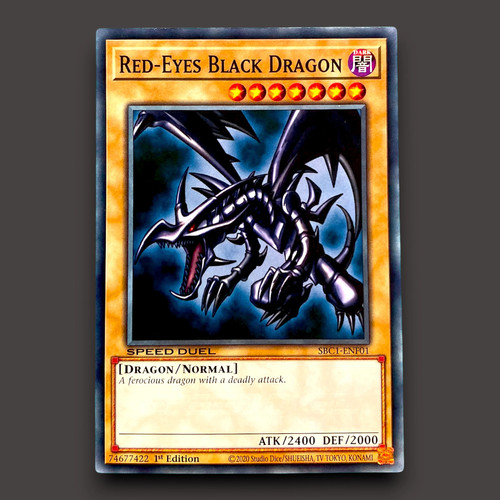 Red eyes black - yu-gi-oh!, red-eyes